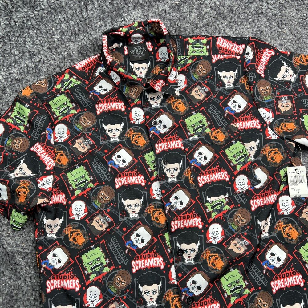 2022 Halloween Horror Nights HHN Universal Studios Screamers Camp Shirt Small